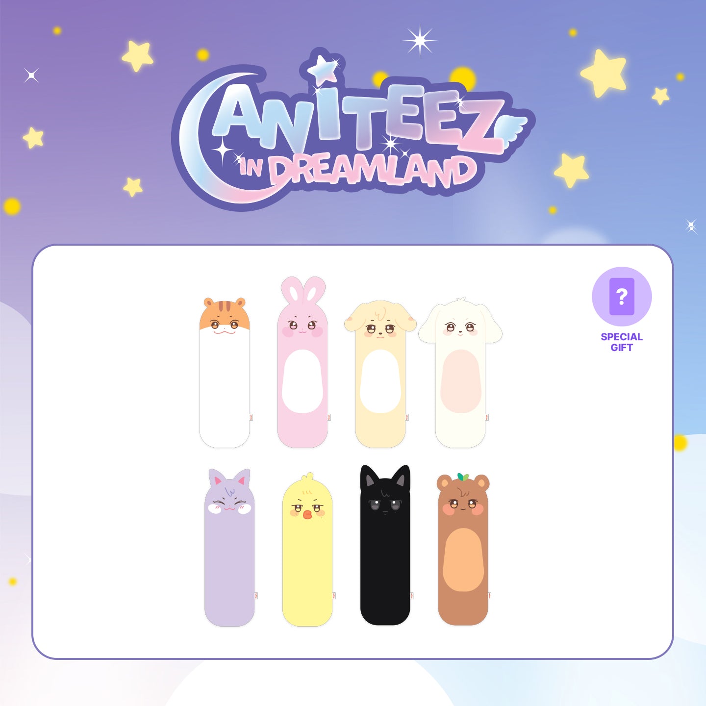 ATEEZ 에이티즈 - 'ANITEEZ IN DREAMLAND' MD - Mini Body Pillow