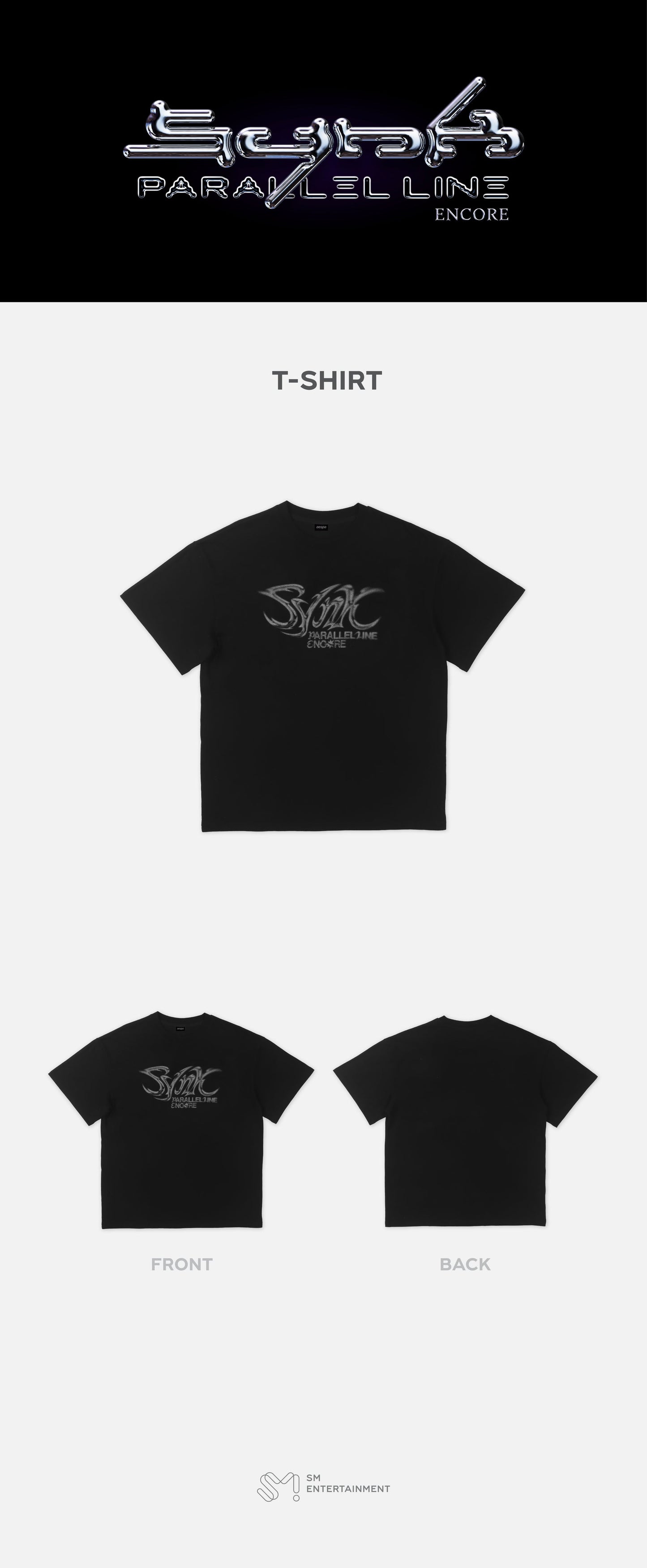 aespa - LIVE TOUR - SYNK : PARALLEL LINE - ENCORE MD (T-Shirt)