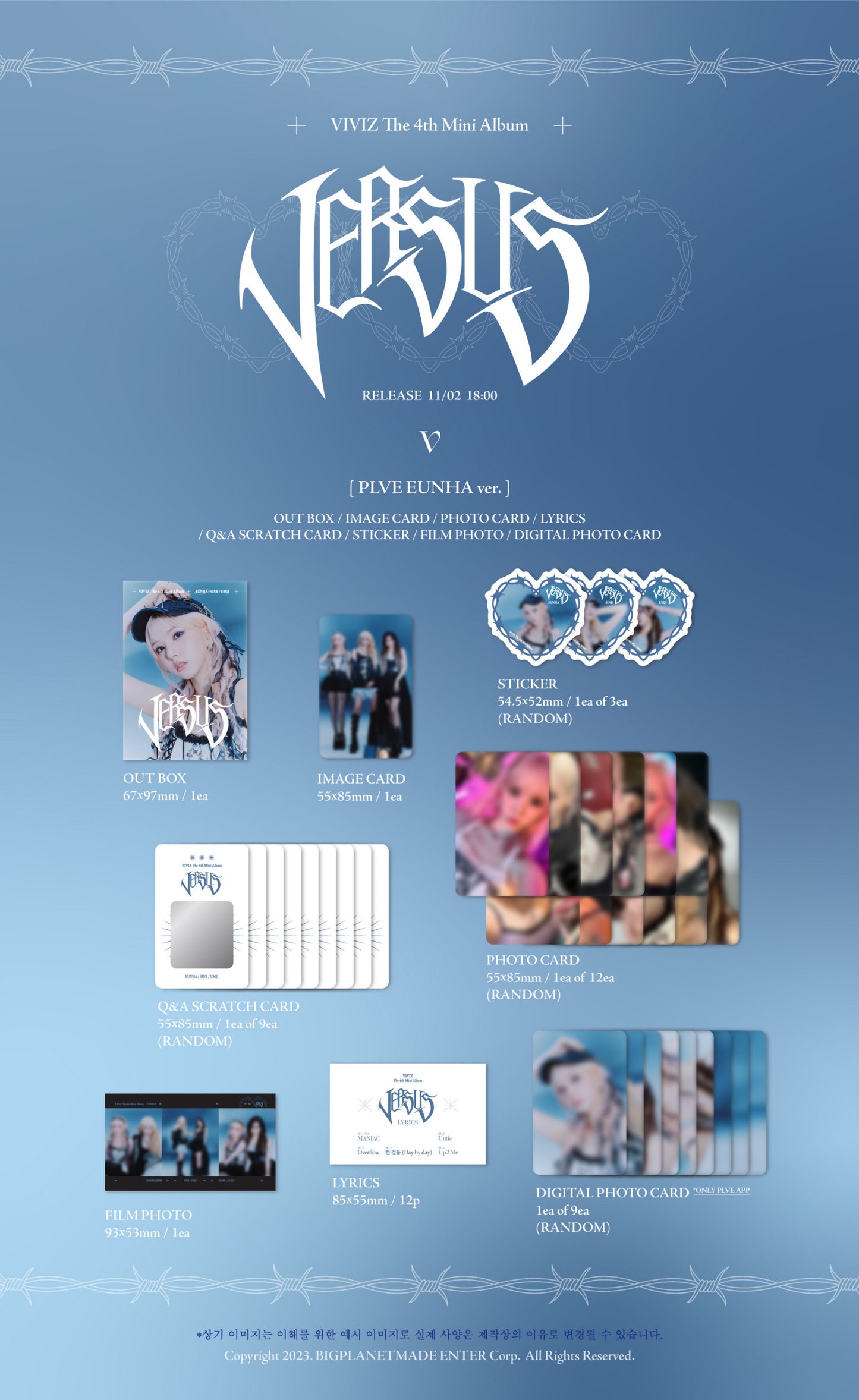VIVIZ - 4th Mini-Album 'VERSUS' (PLVE Version)