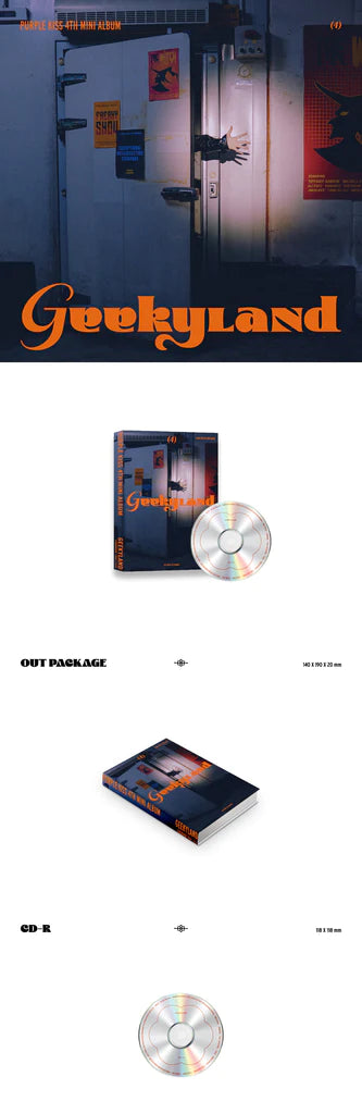 PURPLE KISS - 4th Mini-Album 'GEEKYLAND' (Main Version)