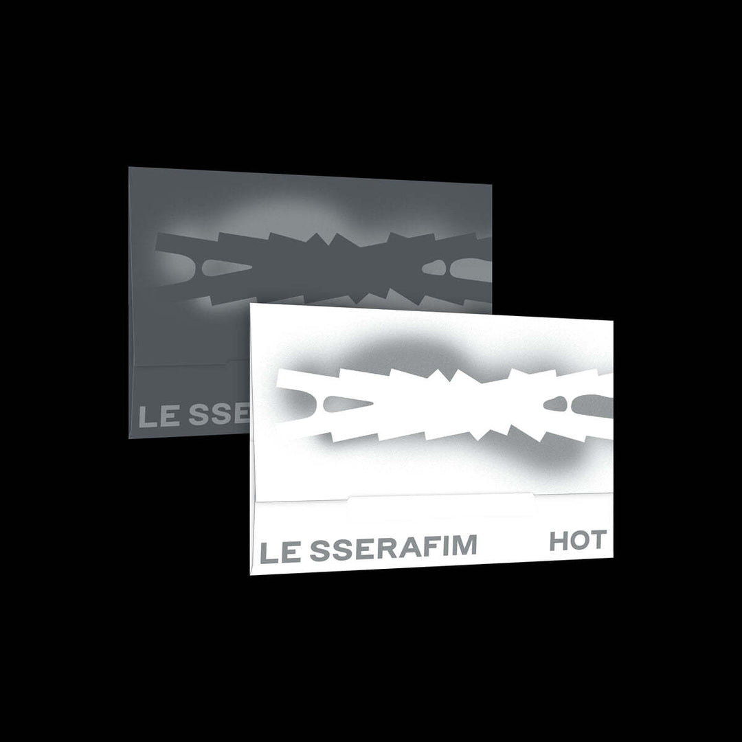 LE SSERAFIM - 5th Mini-Album 'HOT' (Weverse Album Version) + Soundwave POB Mini Poster