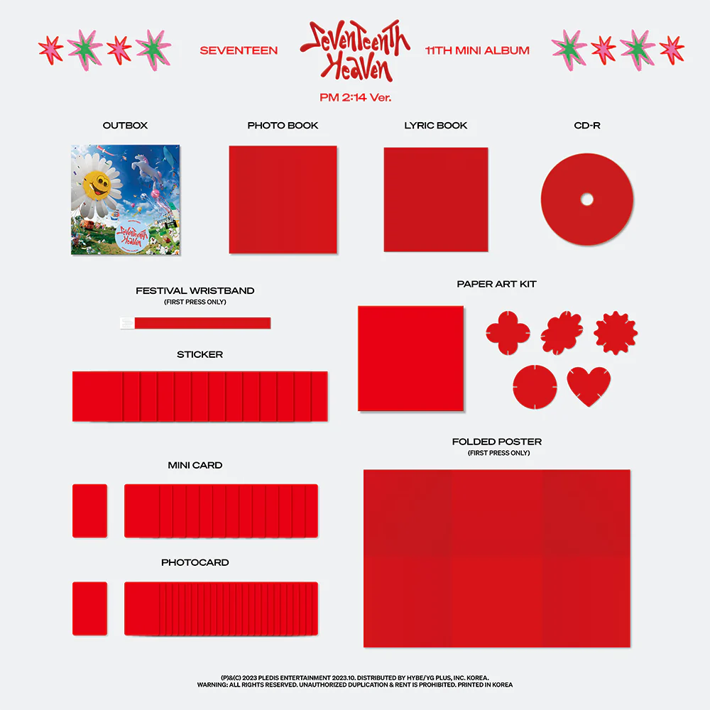 Seventeen 세븐틴 - 11th Mini-Album 'Seventeenth Heaven'