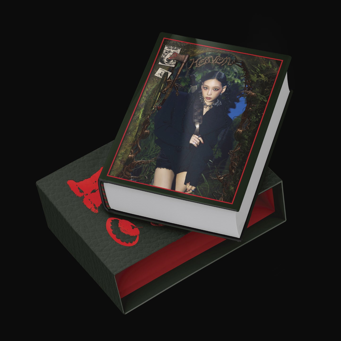 TAEYEON - Single Album 'Heaven' (Mini Recipe Book) (QR SMART ALBUM Version)