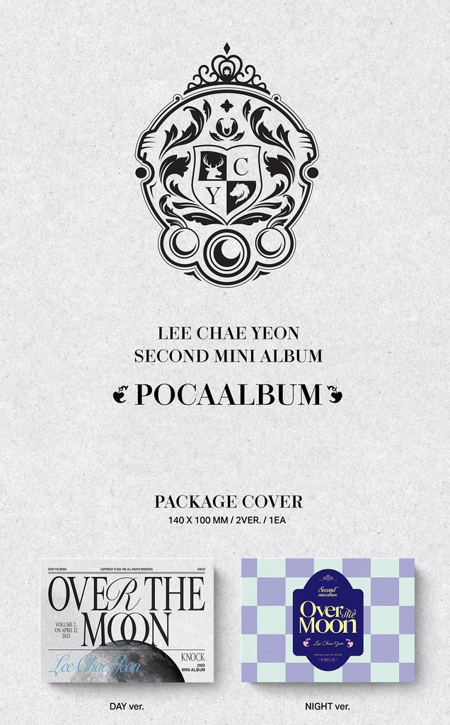 LEE CHAEYEON - 2nd Mini-Album 'Over the Moon' (POCA Version)