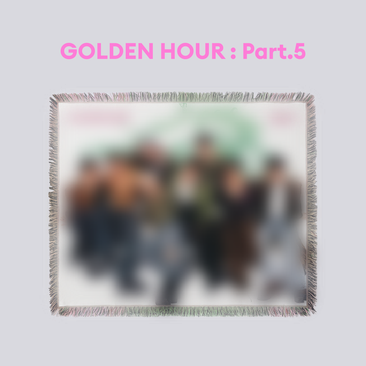 ATEEZ - 'GOLDEN HOUR : Part.5' MD - Woven Throw