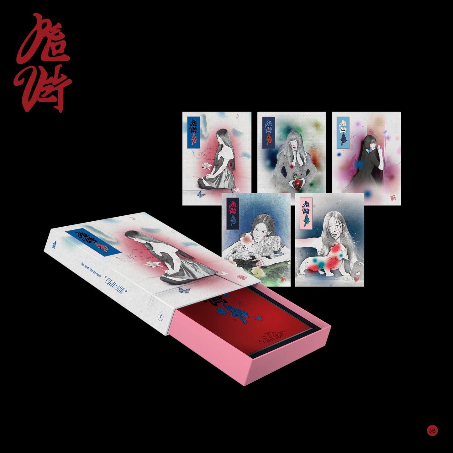 Red Velvet - 3rd Album 'Chill Kill' (Package Version)