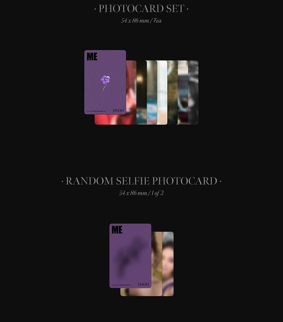 BLACKPINK - JISOO - 1st Single Album 'ME' (YG TAG ALBUM) (LP Version)