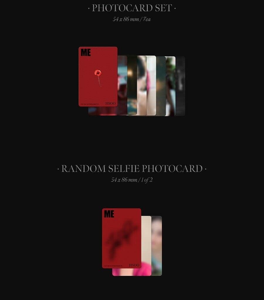 BLACKPINK - JISOO - 1st Single Album 'ME' (YG TAG ALBUM) (LP Version)