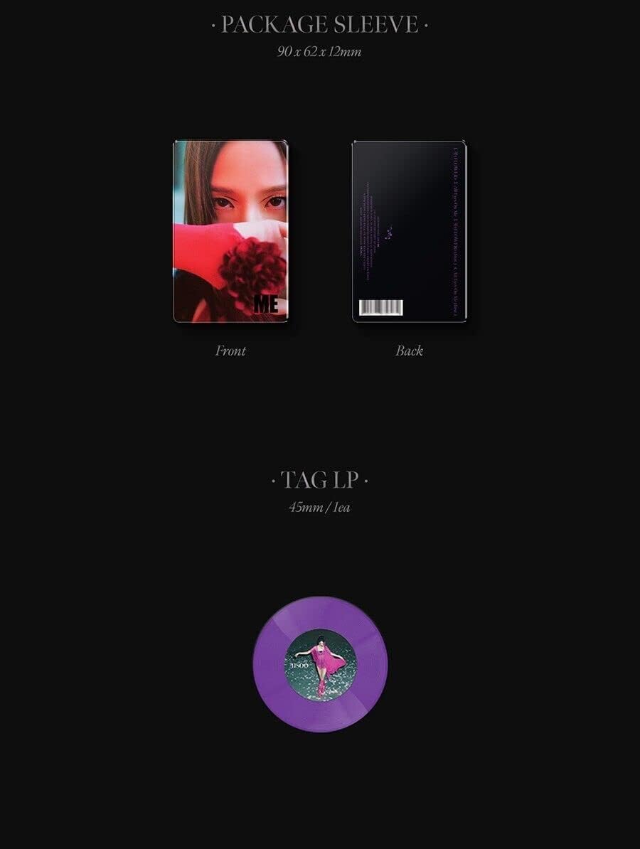 BLACKPINK - JISOO - 1st Single Album 'ME' (YG TAG ALBUM) (LP Version)