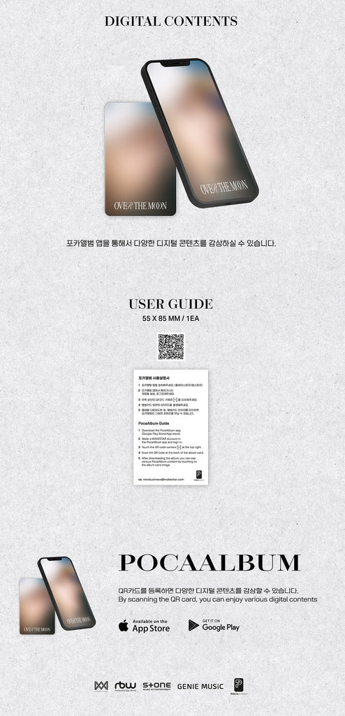 LEE CHAEYEON - 2nd Mini-Album 'Over the Moon' (POCA Version)