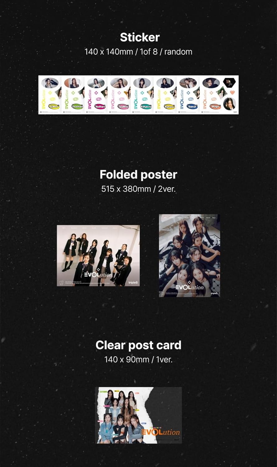 tripleS - EVOLution - Mini-Album '⟡ (Mujuk)' (Standard Version)