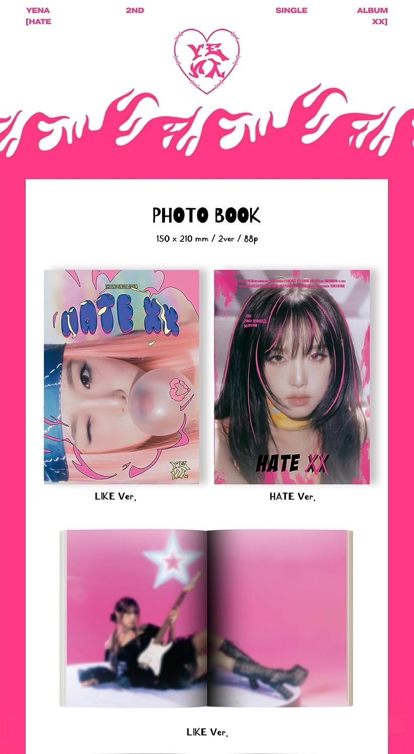 YENA - 2nd Single Album ‘HATE XX’
