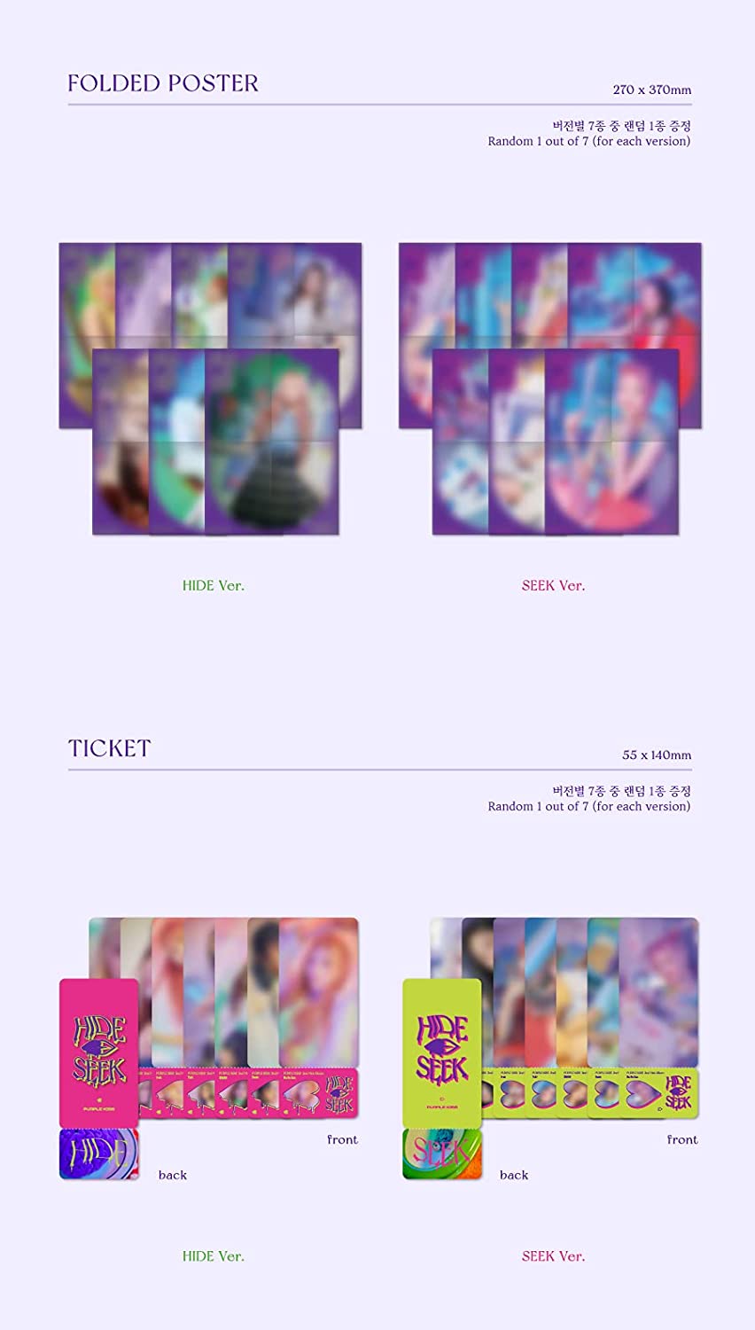 PURPLE KISS - 2nd Mini-Album 'HIDE & SEEK'