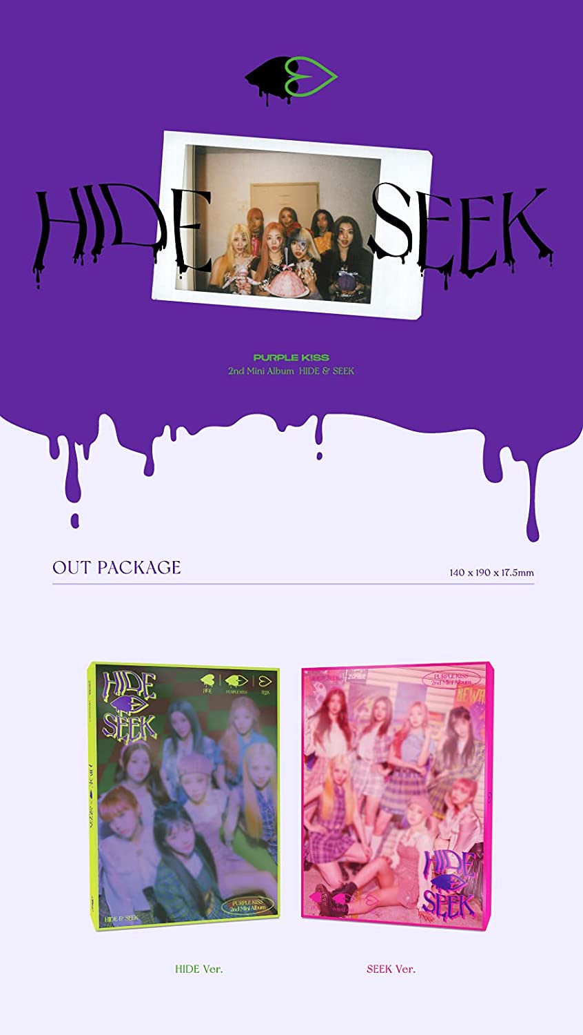 PURPLE KISS - 2nd Mini-Album 'HIDE & SEEK'