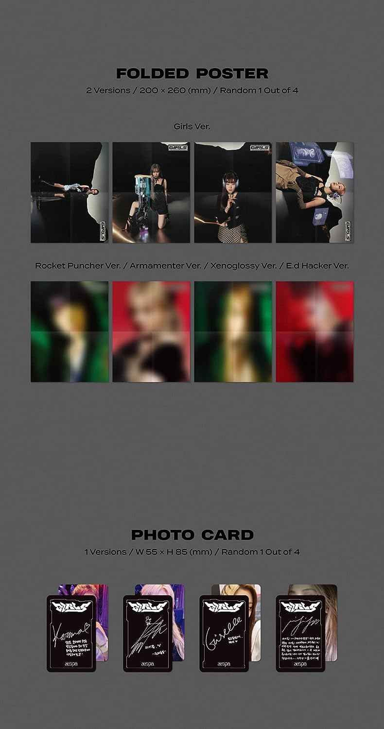 AESPA - The 2nd Mini-Album ‘Girls' (Digipack Version)
