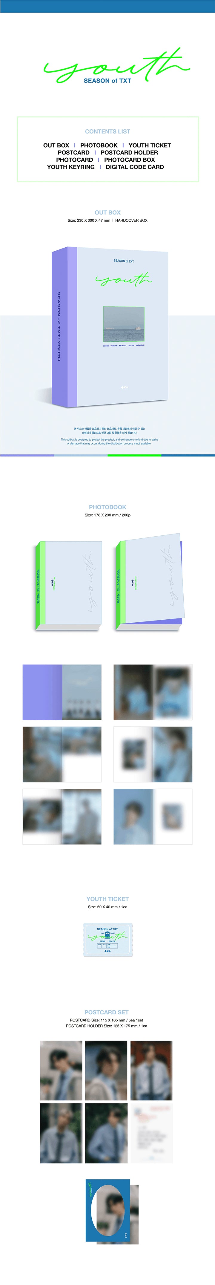 TXT - Photobook ‘Season of TXT: YOUTH’ + POB