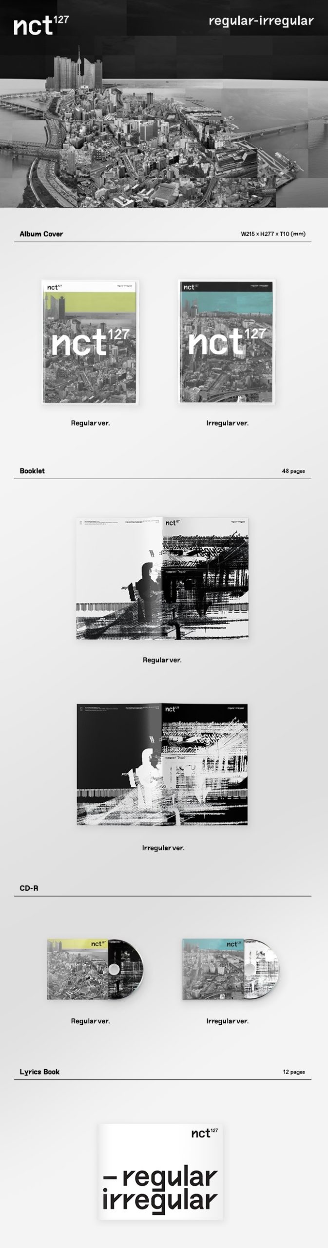 NCT 127 - 'NCT #127 Regular-Irregular'