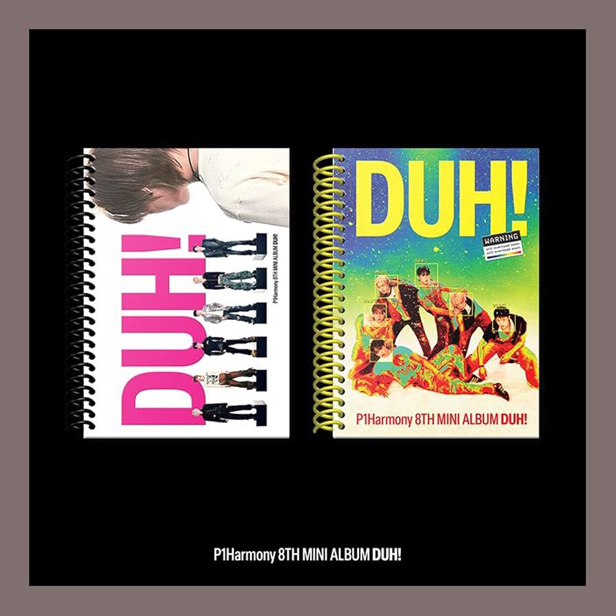 P1Harmony - 8th Mini-Album 'DUH!' (Photobook Version) (Korean Version)