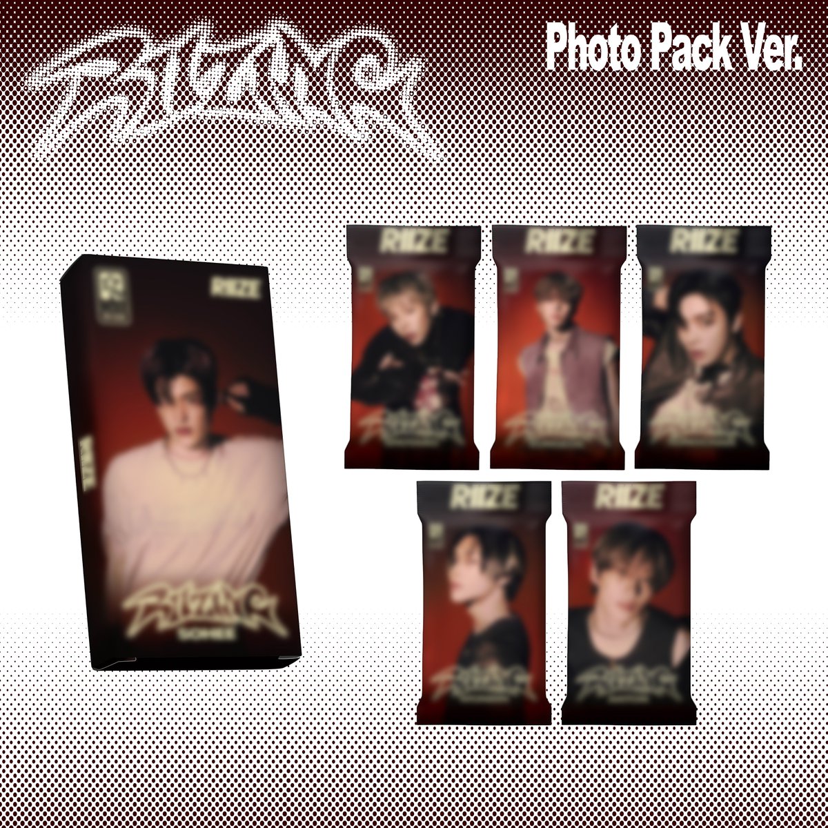 RIIZE - 1st Mini-Album 'RIIZING' (Photo Pack Version)