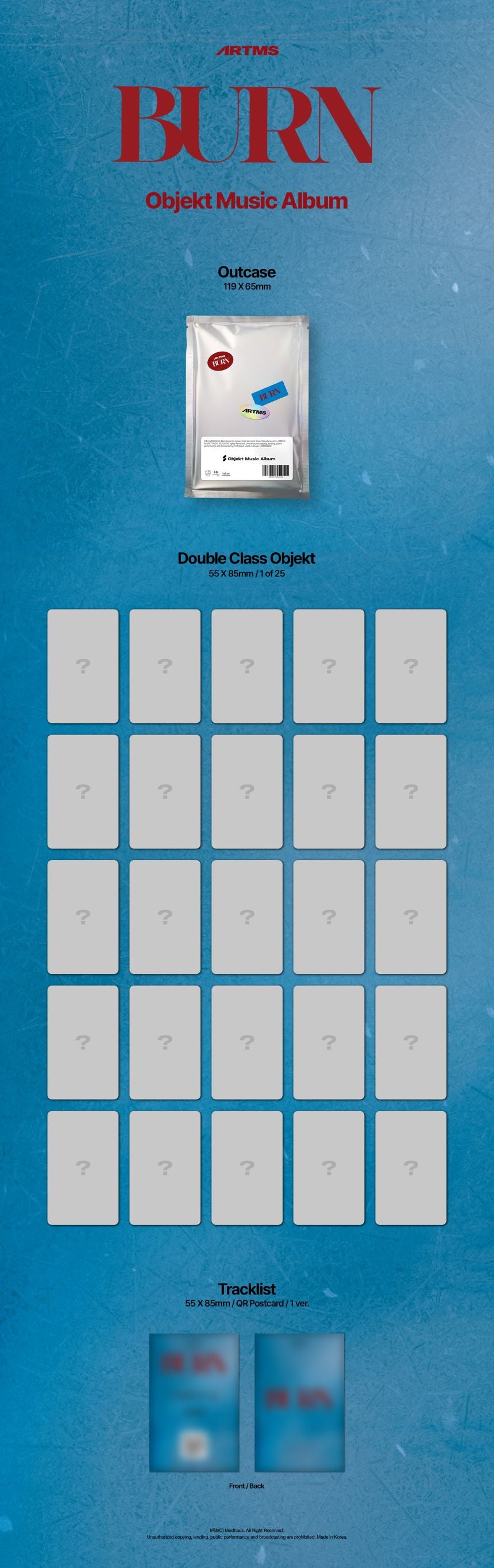 ARTMS - 1st Single 'BURN' (Objekt Music Album)