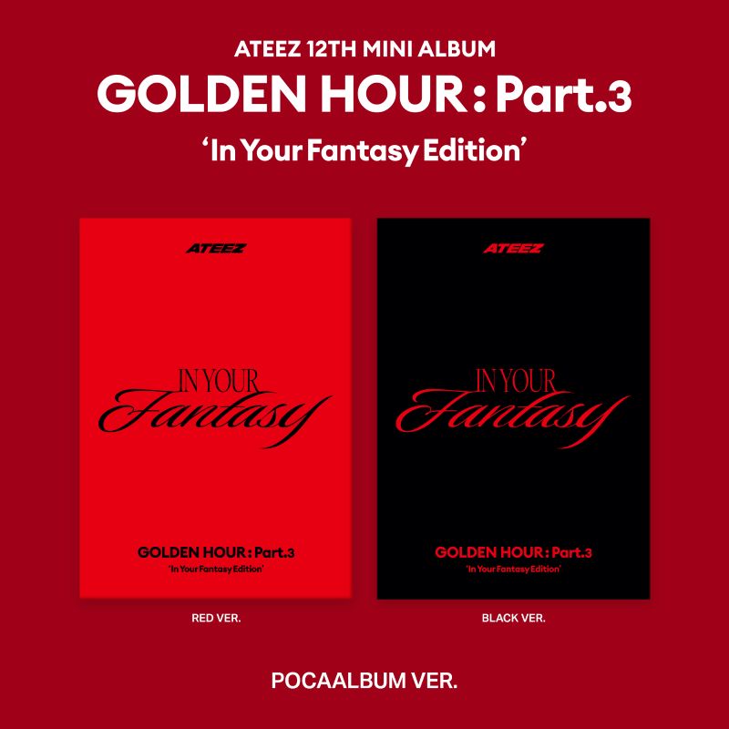 ATEEZ - GOLDEN HOUR : Part 3 'In Your Fantasy Edition' (POCAALBUM Version)