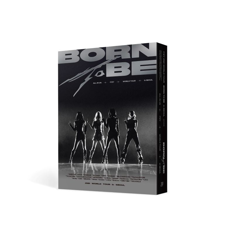 ITZY - 2nd World Tour 'BORN TO BE' in SEOUL (Blu-Ray Version) + POB Photocard Set