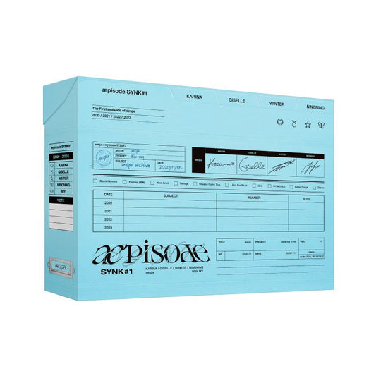 aespa - æpisode SYNK#1 (Blu-Ray Version) + 4-Cut Photo POB