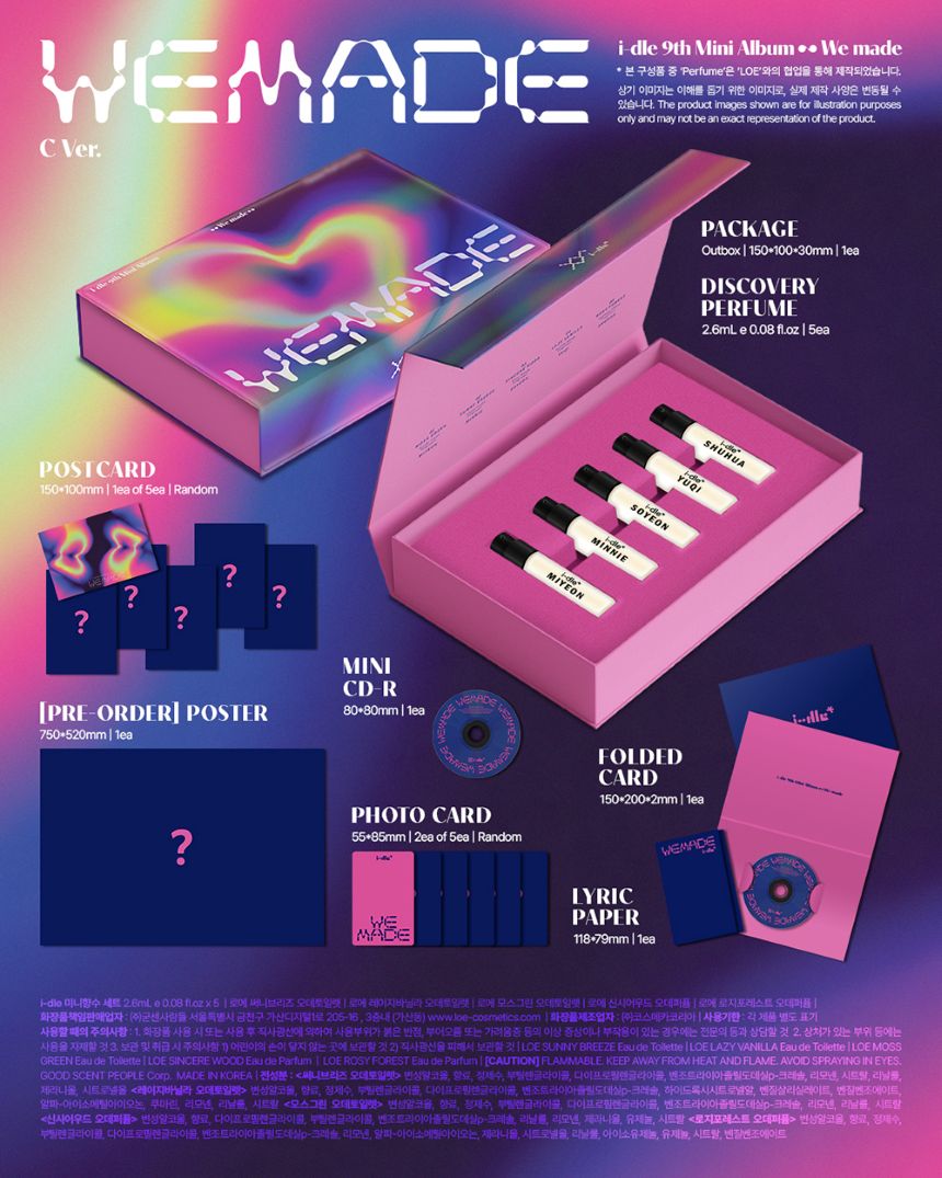 i-dle - 9th Mini Album 'We made' (C ver.)