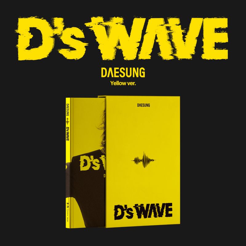 BIGBANG - DAESUNG - 1st Mini-Album 'D's WAVE' (Yellow Version)