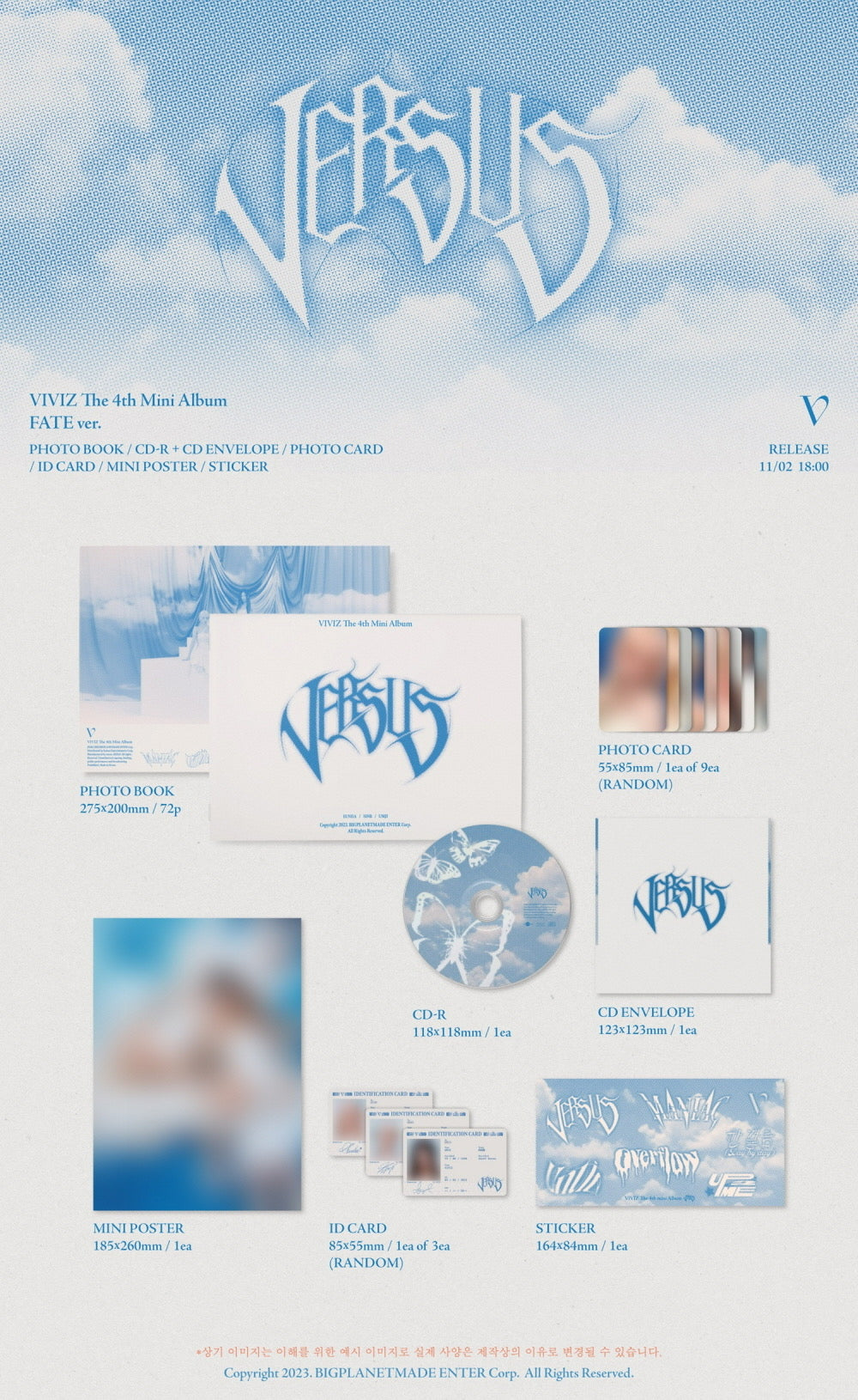 VIVIZ - 4th Mini-Album 'VERSUS' (Photobook Version)