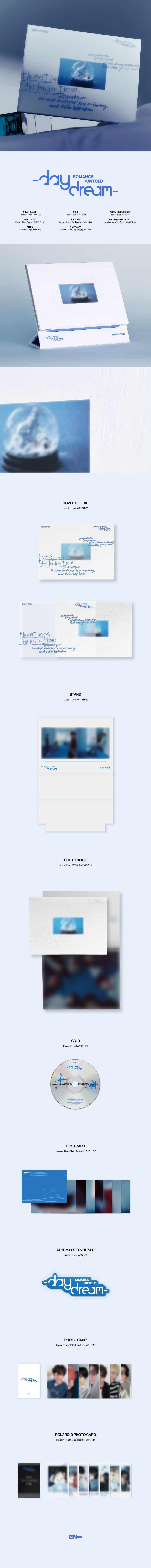 ENHYPEN - 'ROMANCE : UNTOLD -daydream-' (JAPAN Edition)