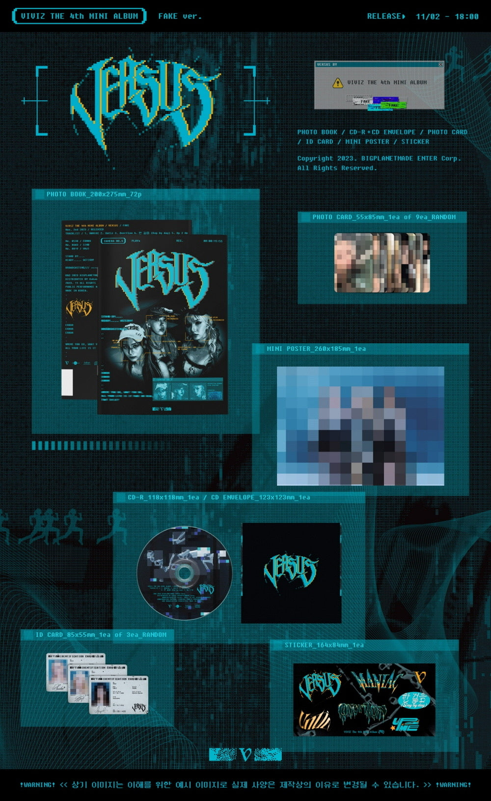 VIVIZ - 4th Mini-Album 'VERSUS' (Photobook Version)
