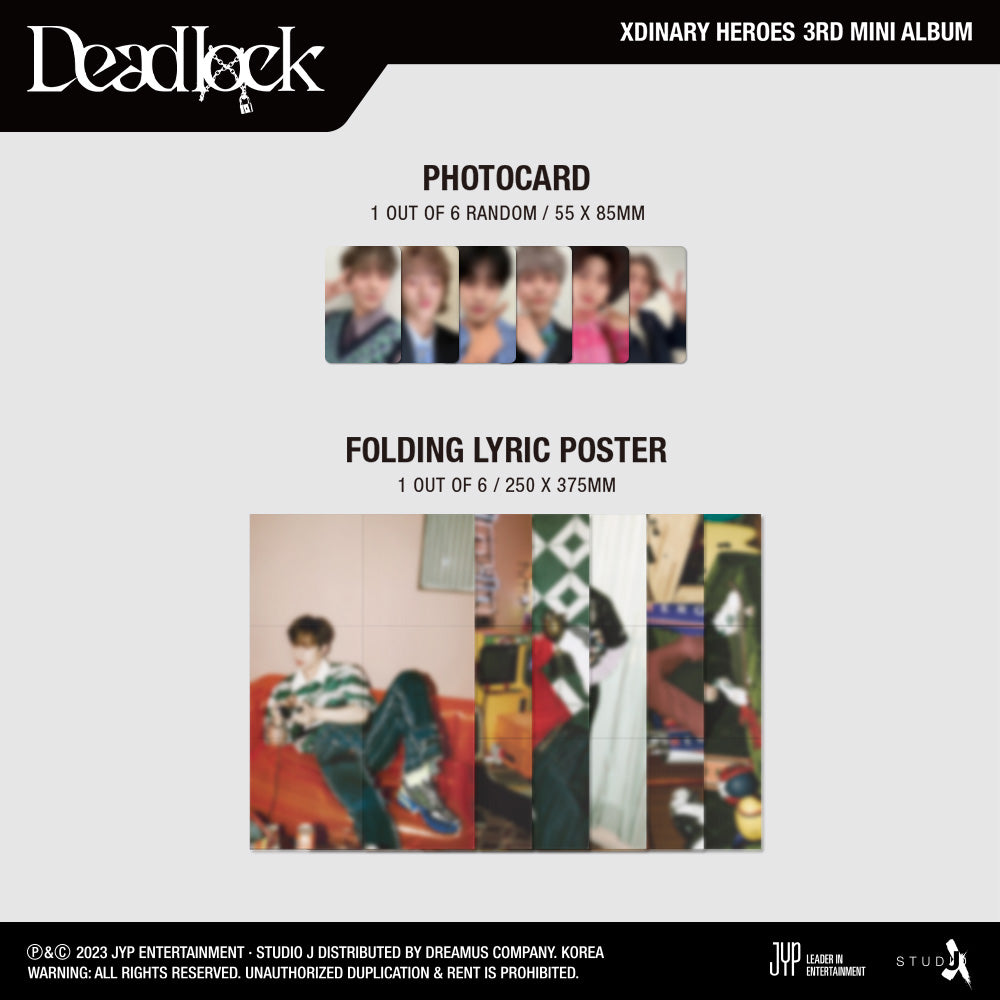 Xdinary Heroes - 3rd Mini-Album 'Deadlock' (Compact Version)
