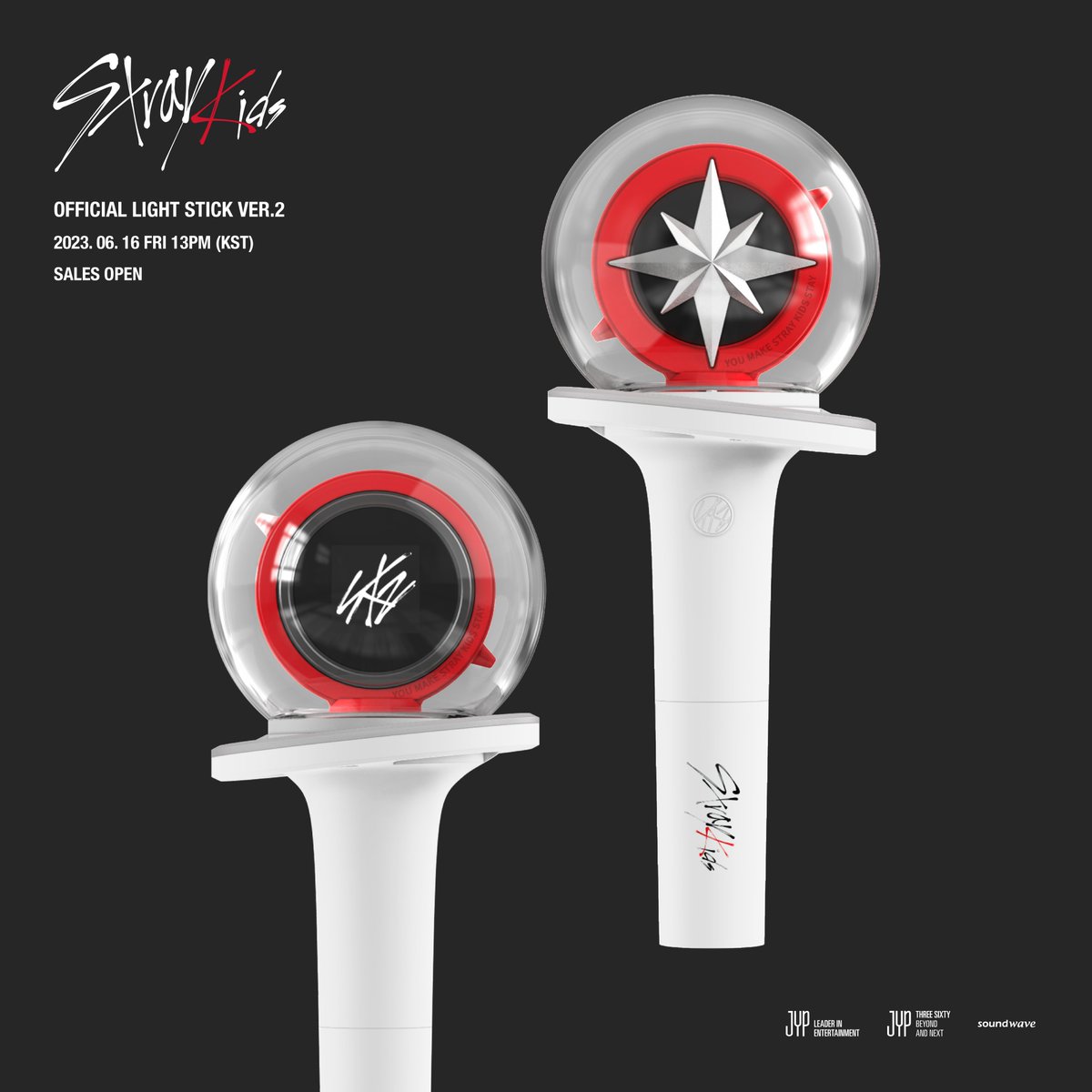 Stray Kids OFFICIAL LIGHT STICK VER.2スキズペンライト