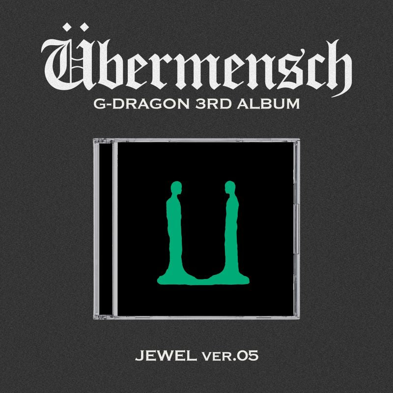 G-DRAGON - 3rd Album 'Übermensch' (JEWEL Version) + Apple Music POB Photocard