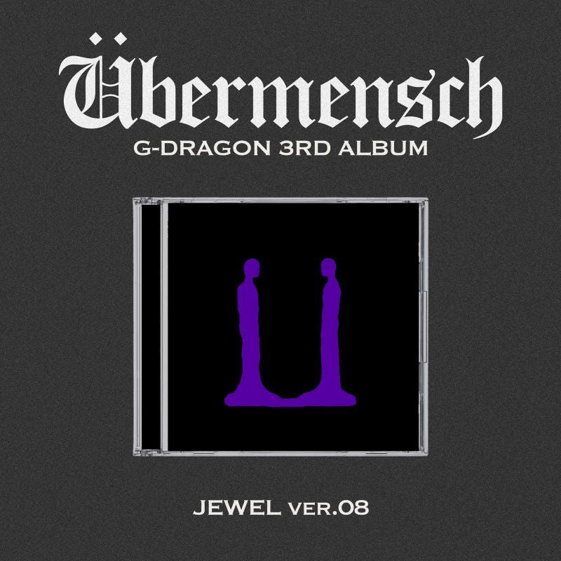 G-DRAGON - 3rd Album 'Übermensch' (JEWEL Version) + Apple Music POB Photocard