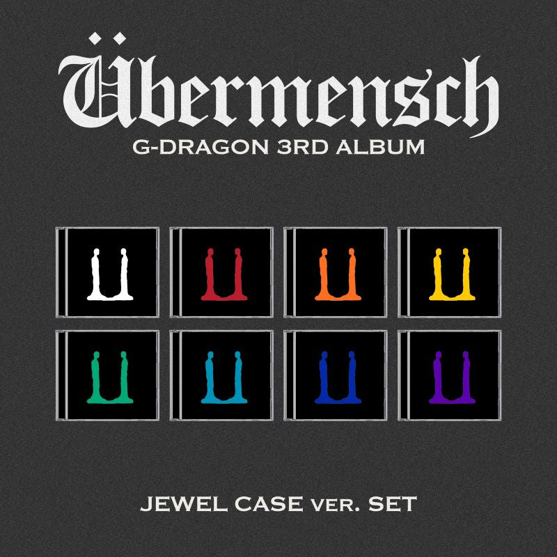 G-DRAGON - 3rd Album 'Übermensch' (JEWEL Version) + Apple Music POB Photocard