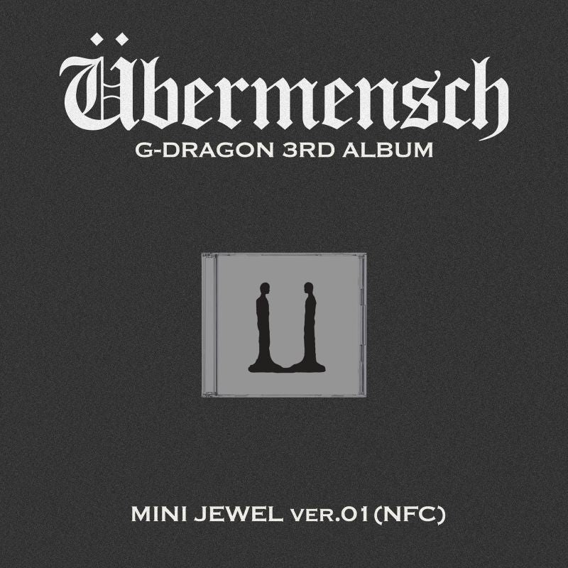 G-DRAGON - 3rd Album 'Übermensch' (MINI JEWEL Version) + Apple Music POB Photocard
