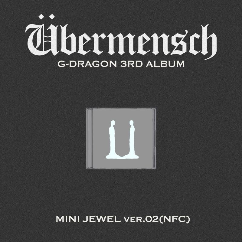 G-DRAGON - 3rd Album 'Übermensch' (MINI JEWEL Version) + Apple Music POB Photocard