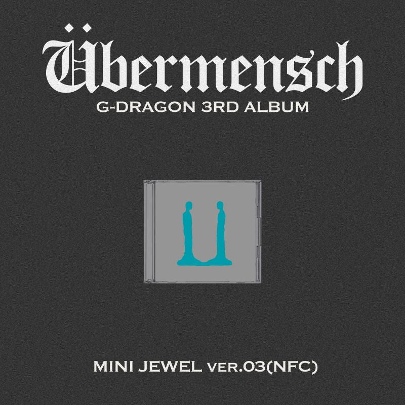 G-DRAGON - 3rd Album 'Übermensch' (MINI JEWEL Version) + Apple Music POB Photocard