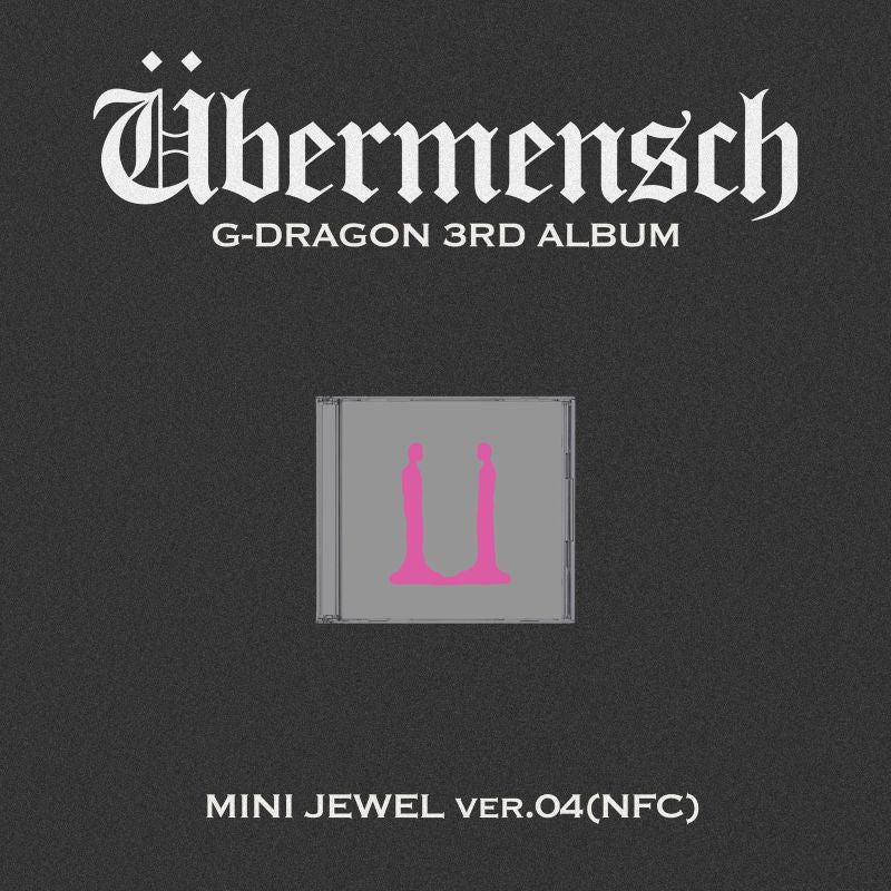 G-DRAGON - 3rd Album 'Übermensch' (MINI JEWEL Version) + Apple Music POB Photocard