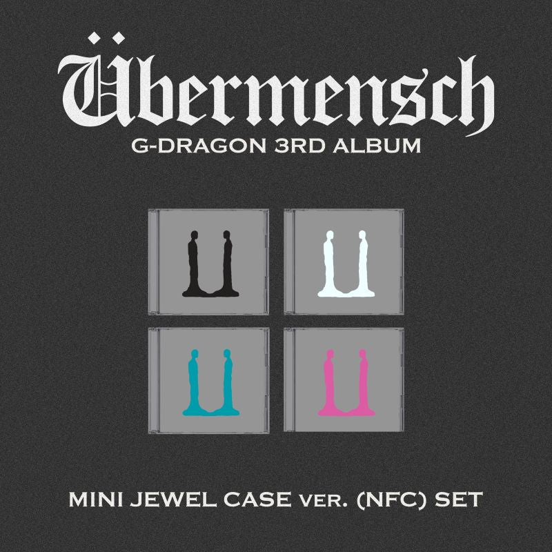 G-DRAGON - 3rd Album 'Übermensch' (MINI JEWEL Version) + Apple Music POB Photocard
