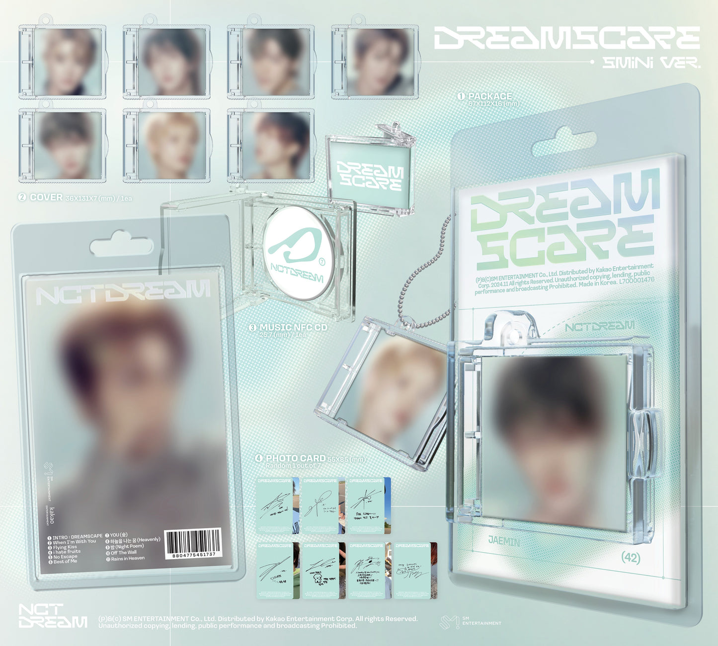 NCT DREAM - 4th Album 'DREAMSCAPE' (SMini Version)