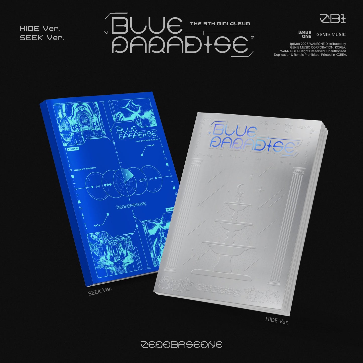 ZEROBASEONE - 5th Mini-Album 'BLUE PARADISE' (Standard Version)