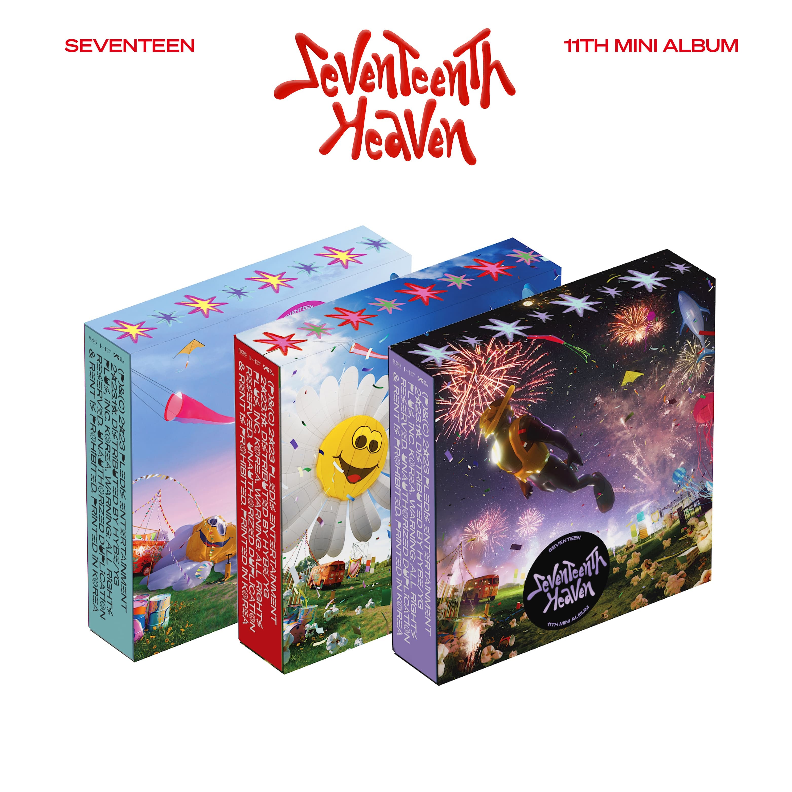 Seventeen 세븐틴 - 11th Mini-Album 'Seventeenth Heaven' + Soundwave POB B