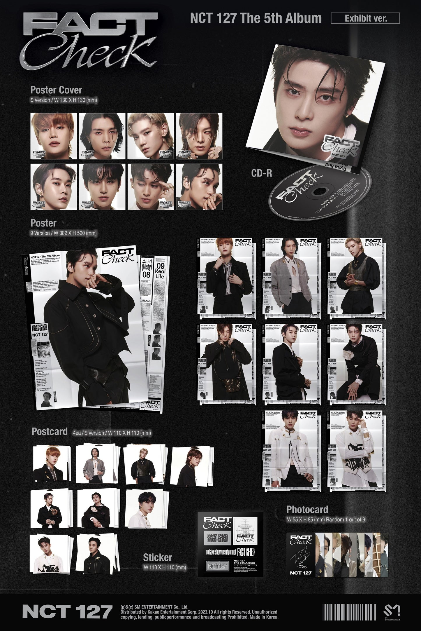 NCT 127 - 5th Album 'Fact Check' (Exhibit Version)