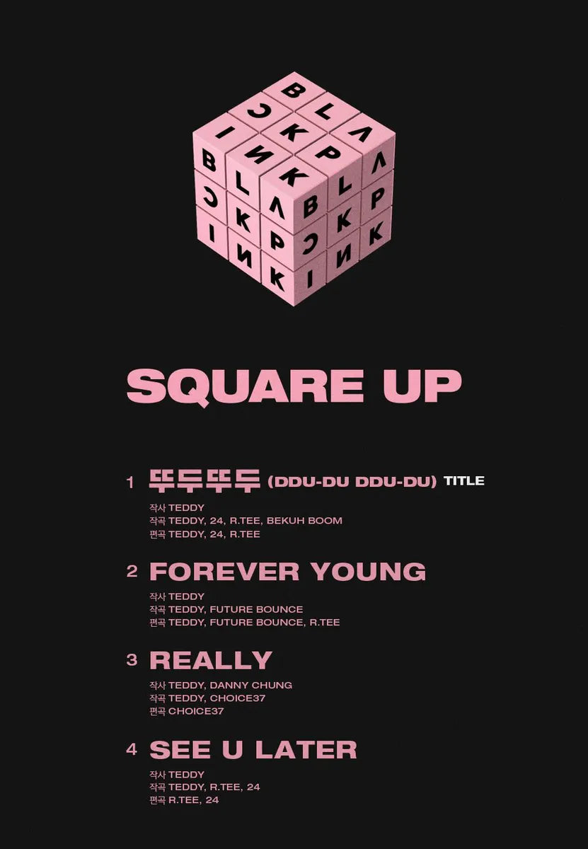 BLACKPINK - 1st Mini-Album ‘SQUARE UP’