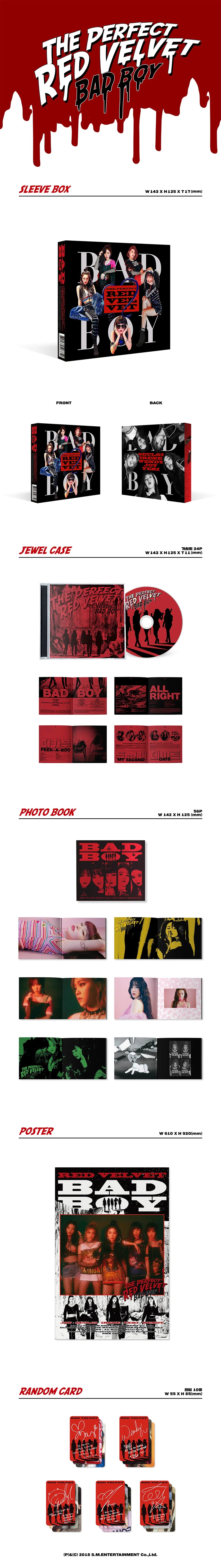 Red Velvet - 2nd Repackage Album ‘The Perfect Red Velvet’