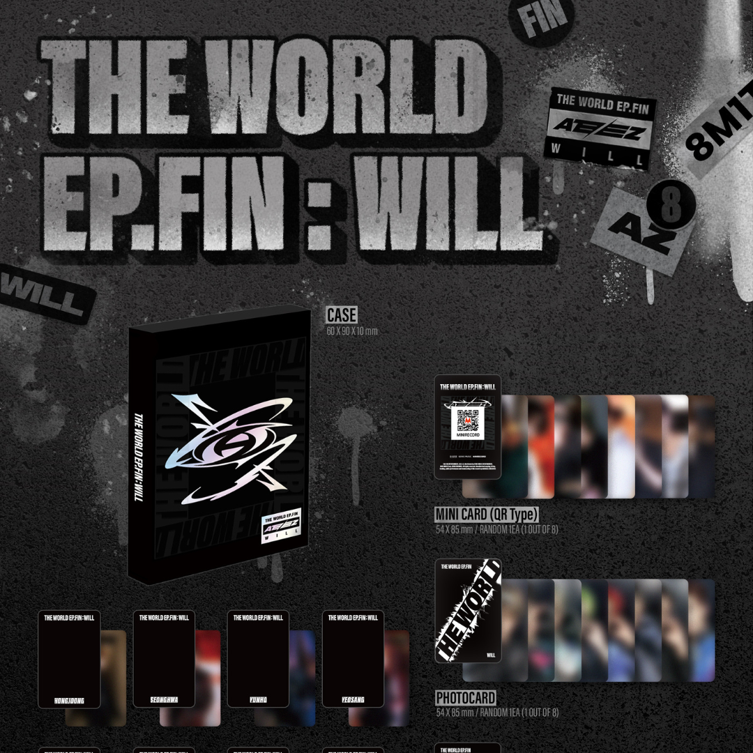 ATEEZ 에이티즈 - 10th Mini-Album 'THE WORLD EP.FIN : WILL' (Platform Album) (US Version)