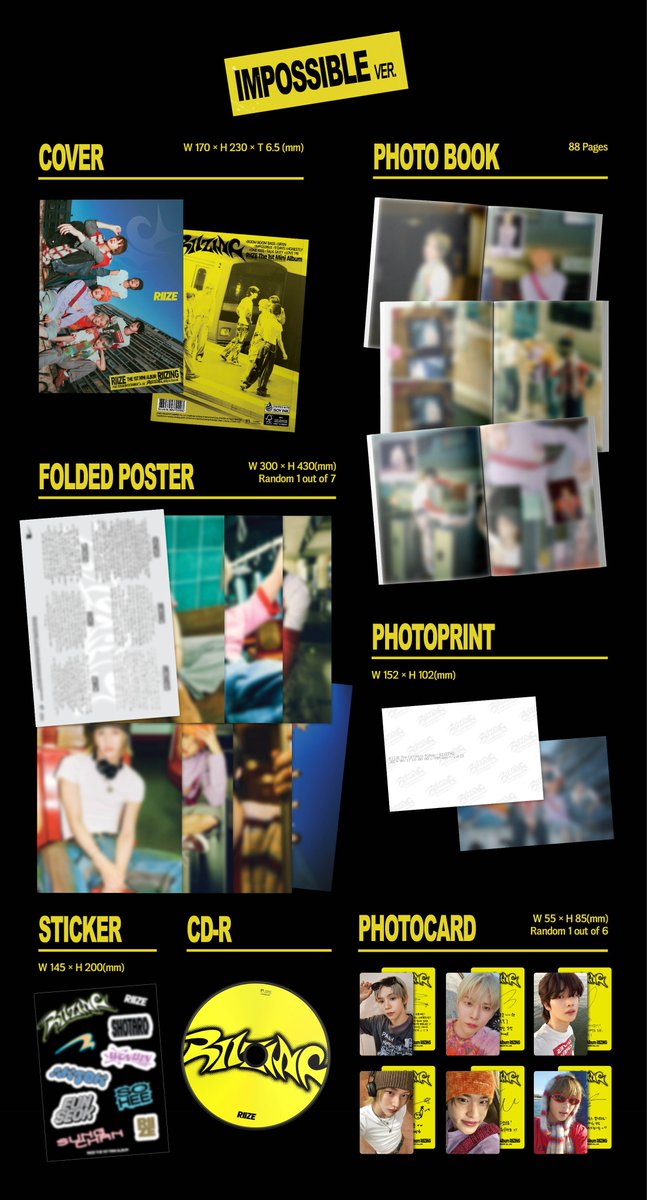 RIIZE - 1st Mini-Album 'RIIZING' (Photo Book Version)